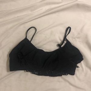 Black bikini top